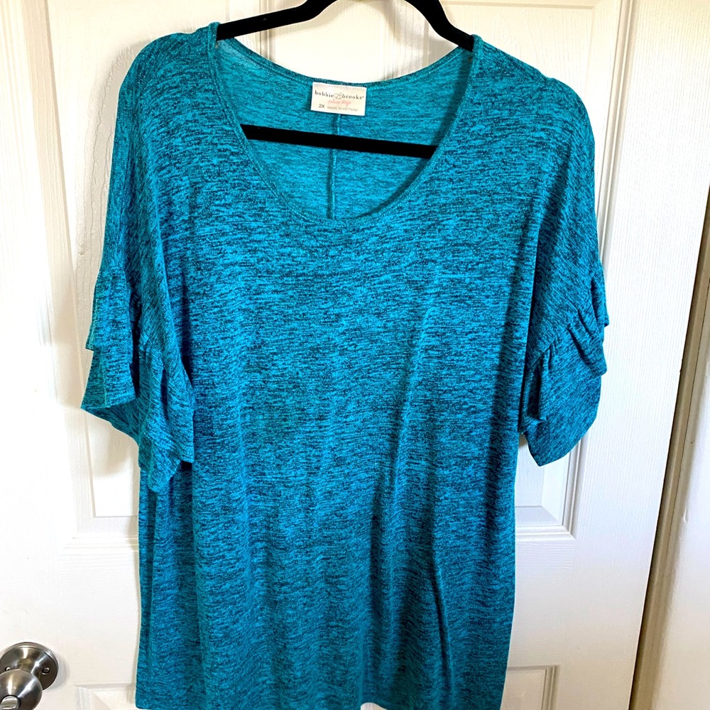 Bobbie Brooks plus blouse 2x